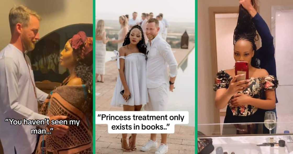 Woman shows off how husband treats her like princess Woman shows off how husband treats her like princess