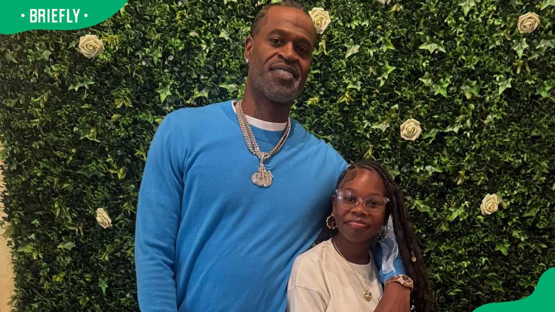 Renata and Stephen Jackson's daughter