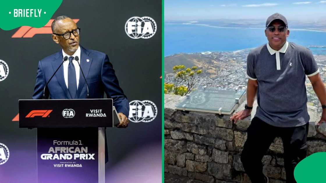Robert Marawa, Formula 1, Rwanda Robert Marawa, Formula 1, Rwanda