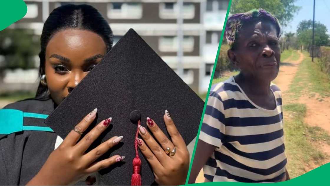 Graduate bring first car in her family Graduate bring first car in her family