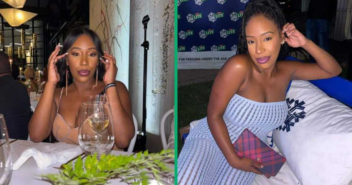 A woman showed off R2 500 grocery haul in TikTok video. A woman showed off R2 500 grocery haul in TikTok video.