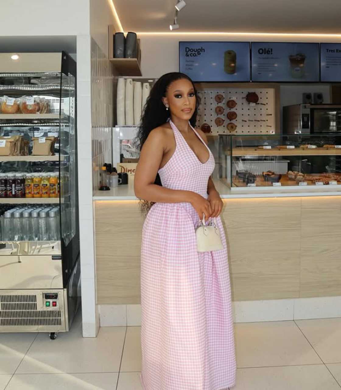Buhle Samuels showed off her Johannesburg mansion.