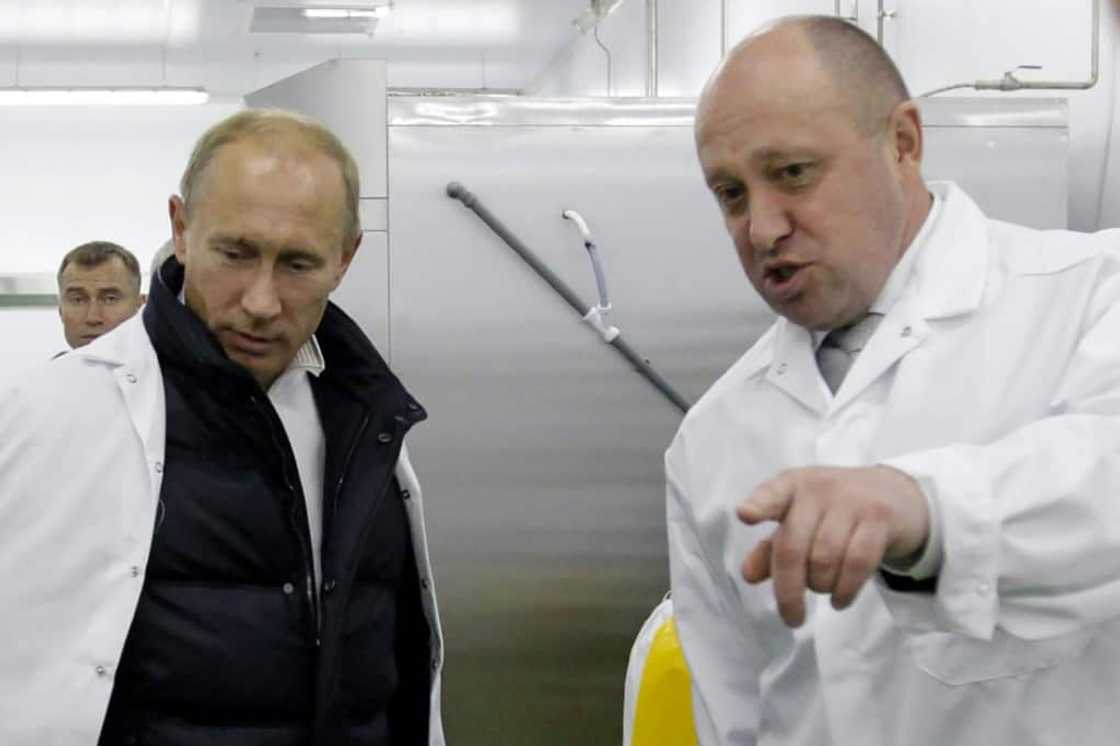 Vladimir Putin is close to alleged Wagner boss Yevgeny Prigozhin Vladimir Putin is close to alleged Wagner boss Yevgeny Prigozhin