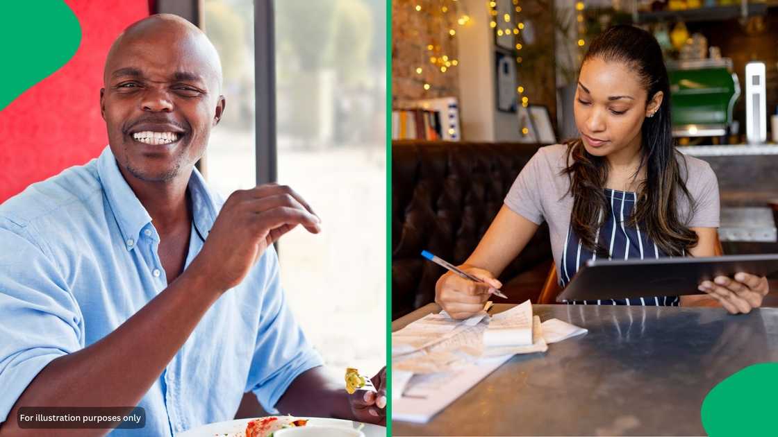 The man showed that her bill was R809, but an additional R80 pushed it to R890