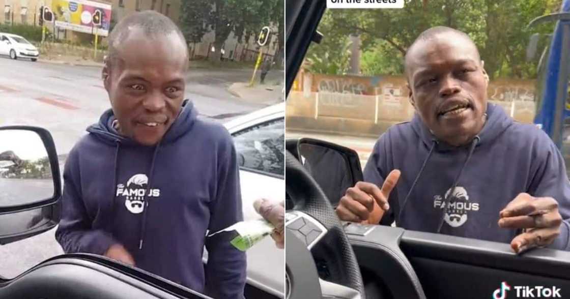 Bonga reacts to getting R10 Bonga reacts to getting R10