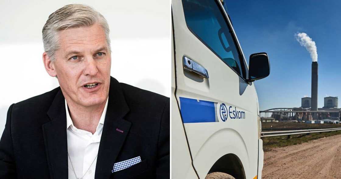 Outgoing Eskom CEO Andre de Ruyter Outgoing Eskom CEO Andre de Ruyter