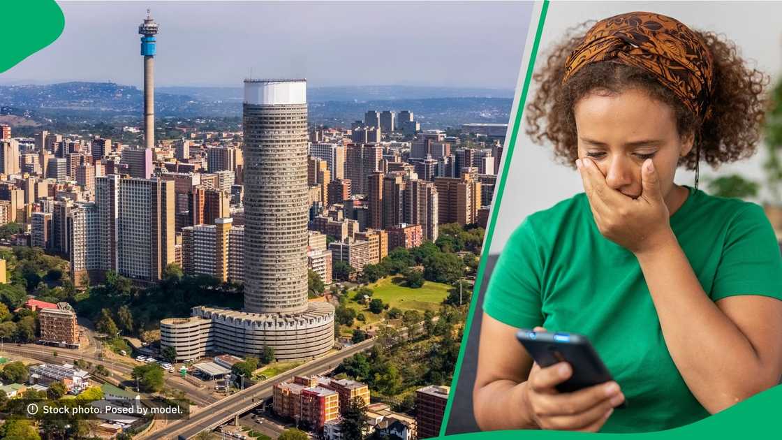 Foreign nationals protested in Johannesburg and South Africans were angry Foreign nationals protested in Johannesburg and South Africans were angry
