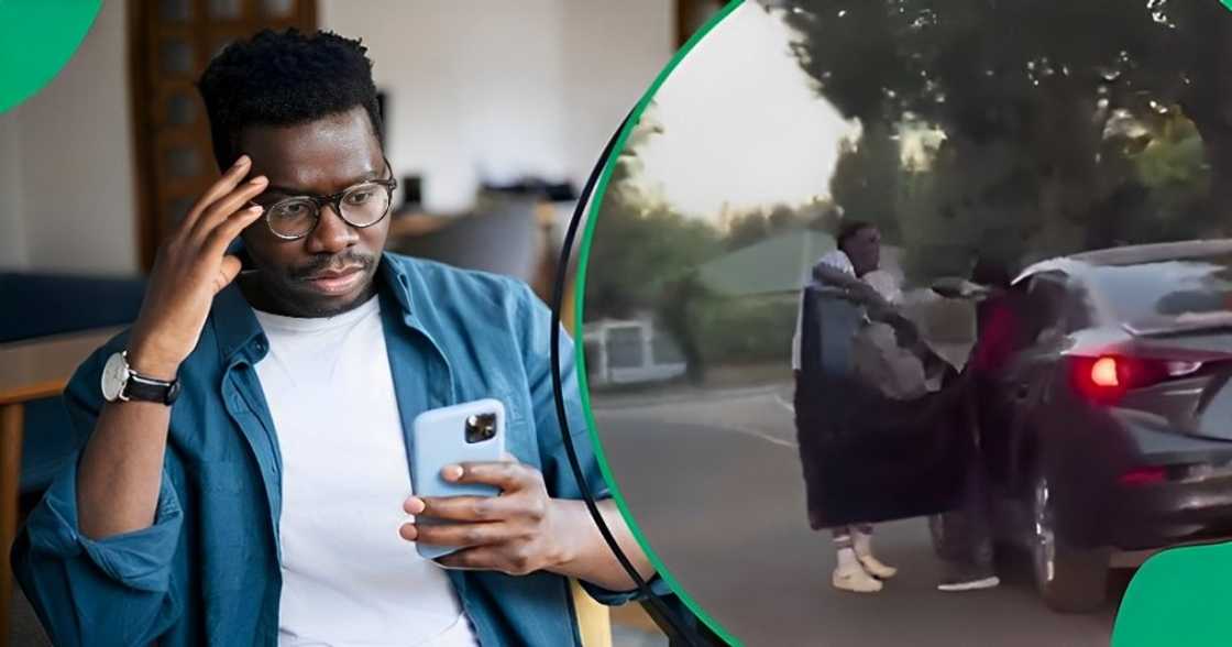 A young man fought back against robbers A young man fought back against robbers