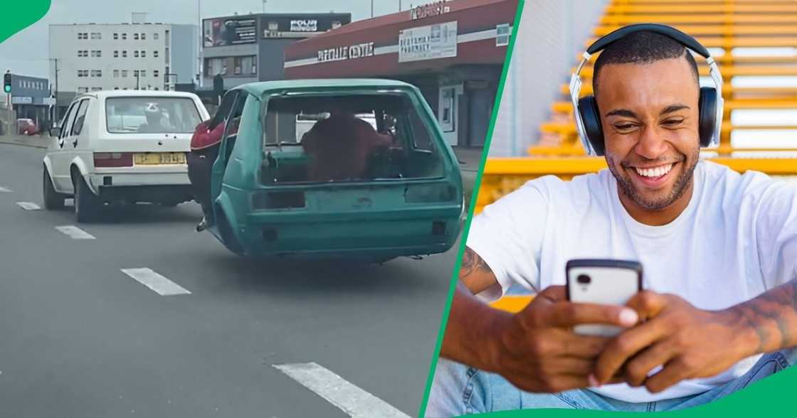 Cape Town gentlemen showed off their creativity which left the internet in laughter.