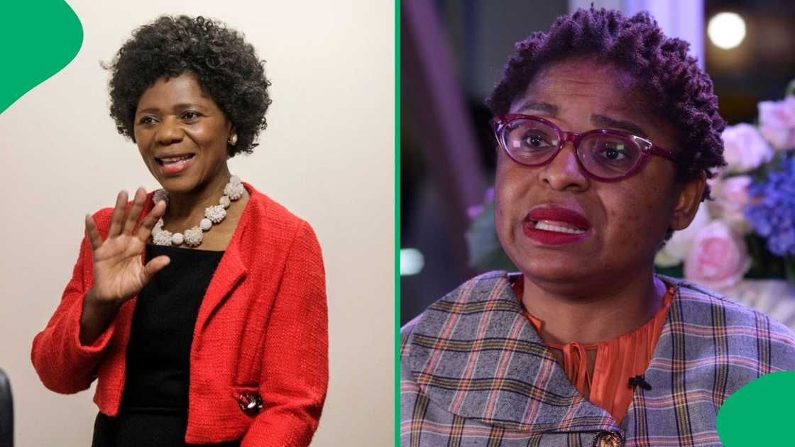 Thuli Madonsela defended Minister in the Presidency Khumbudzo Ntshavheni who said the illegal miners stuck underground in Stilfontein, North West, will not be helped Thuli Madonsela defended Minister in the Presidency Khumbudzo Ntshavheni who said the illegal miners stuck underground in Stilfontein, North West, will not be helped