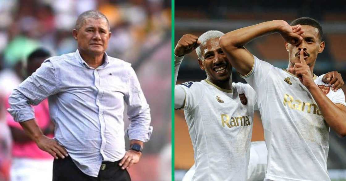 Coach Cavin Johnson says his Kaizer Chiefs players did not play well against Stellenbosch FC. Coach Cavin Johnson says his Kaizer Chiefs players did not play well against Stellenbosch FC.