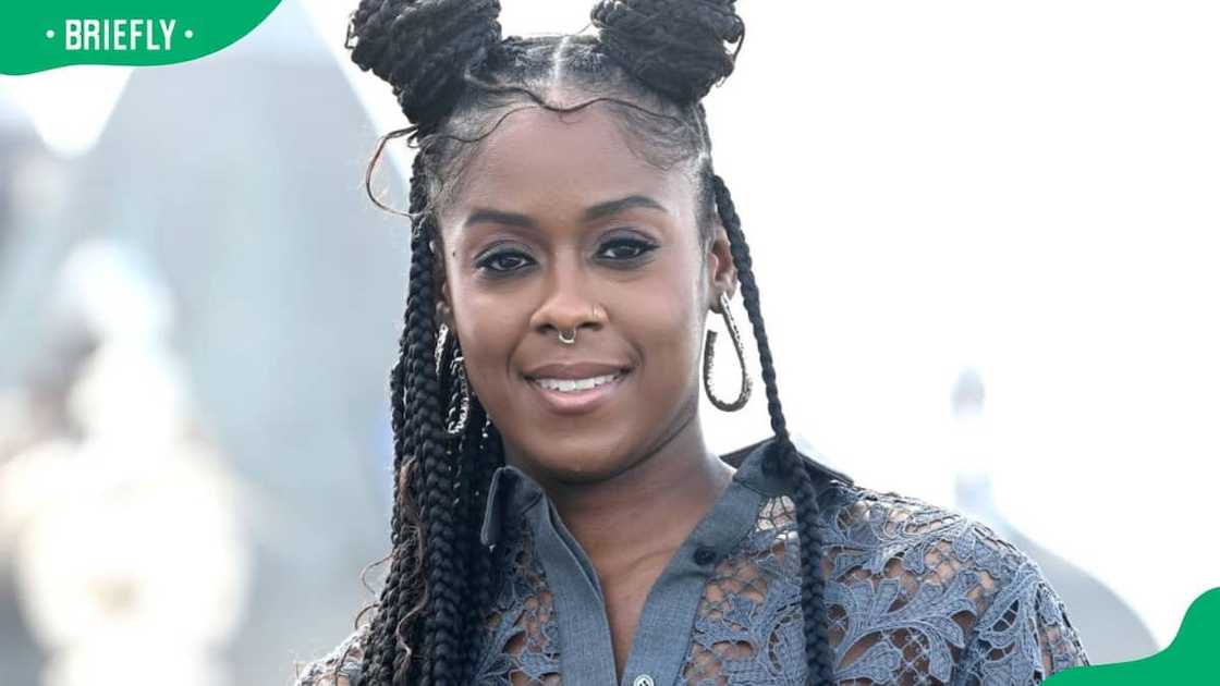 Moses Ingram attending a photocall Moses Ingram attending a photocall