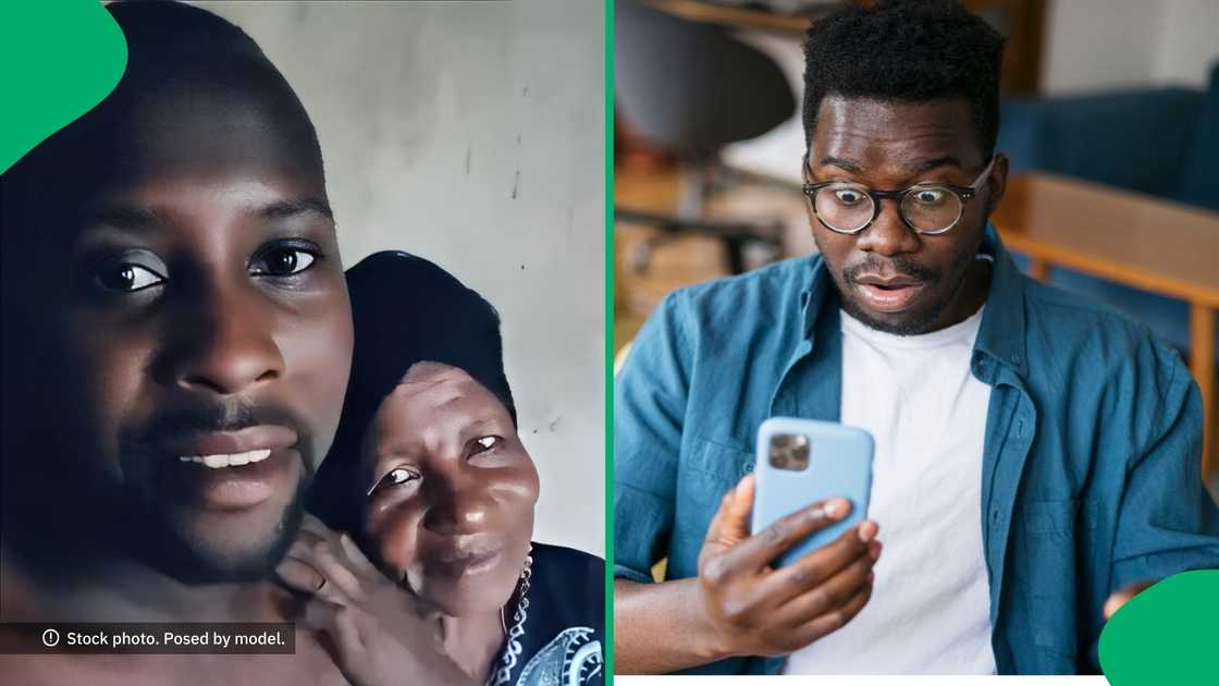 A gogo and a younger man showed off their love on the internet and the netizens reacted.