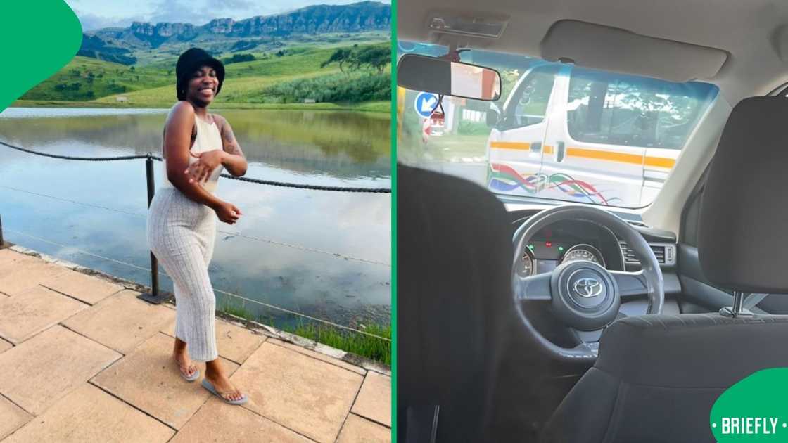 A woman shared a story about a taxi. A woman shared a story about a taxi.