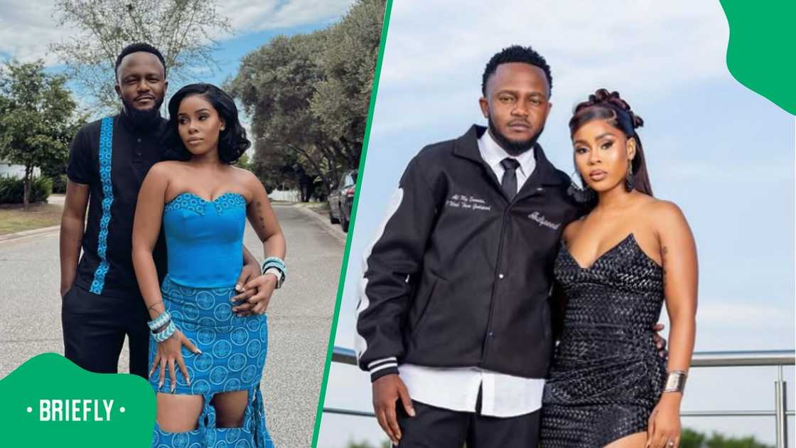 Kwesta showed love to his wife Yolanda Vilakazi.