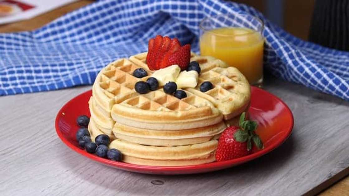 Easy waffle recipe South Africa