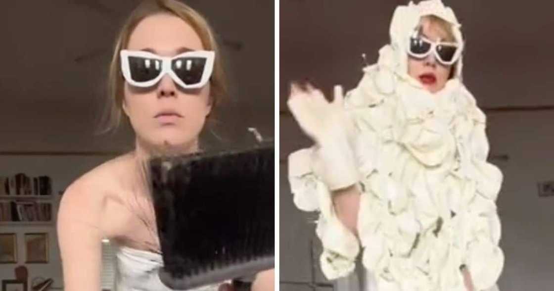 Social media influencer shares recreation of Rihanna's dress Social media influencer shares recreation of Rihanna's dress