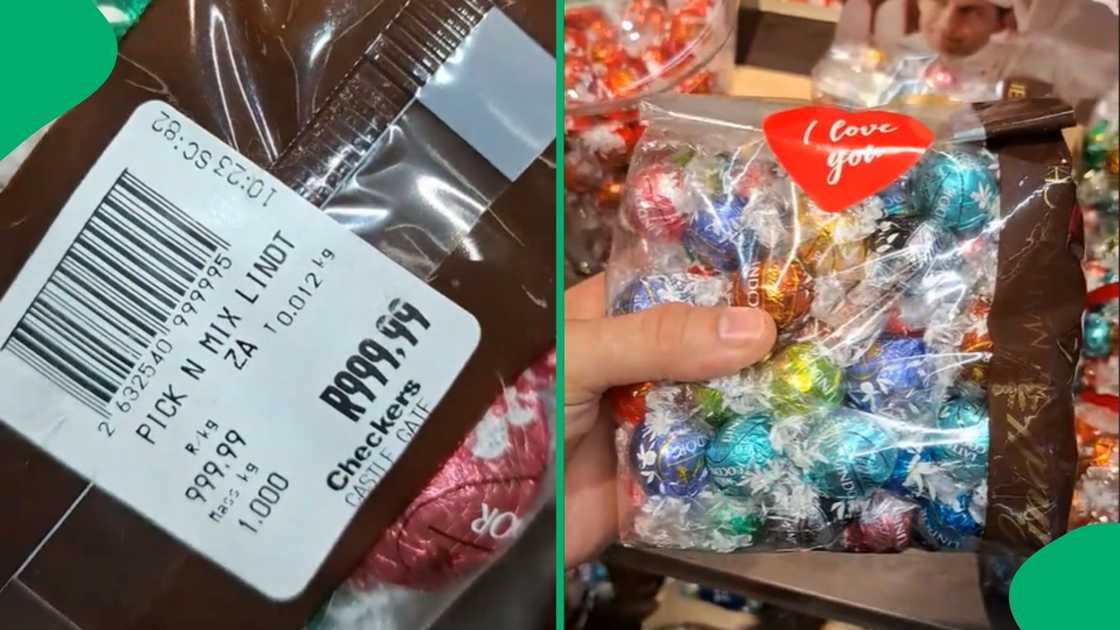 Video showing Lindt prices at Checkers goes viral. Video showing Lindt prices at Checkers goes viral.