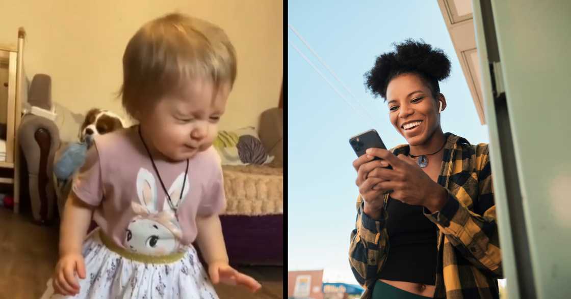 Viral baby, jamming, rocking, dancing, social media, feel good Viral baby, jamming, rocking, dancing, social media, feel good