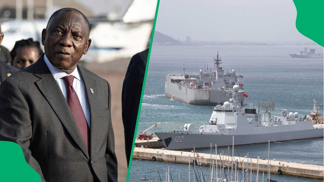 President Cyril Ramaphosa confirmed that a board of inquiry was established into Iran’s naval drill participation