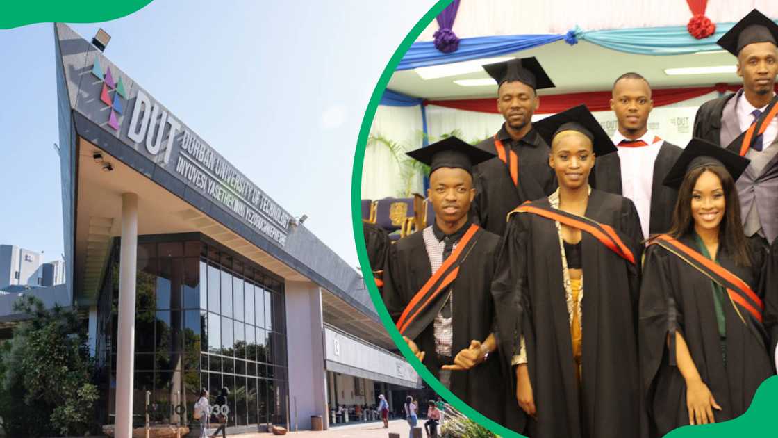 Durban University of Technology students and a section of school Durban University of Technology students and a section of school