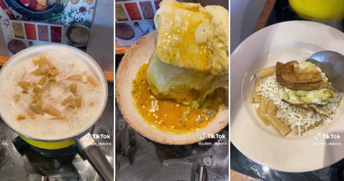 The meal the wife made had many people asking questions. The meal the wife made had many people asking questions.