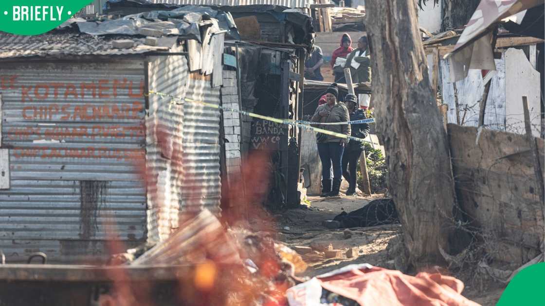 The shooting happened at Jumpers Informal Settlement in Cleveland The shooting happened at Jumpers Informal Settlement in Cleveland