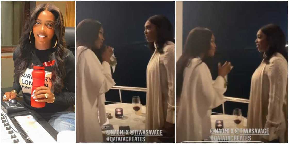 Tiwa Savage hangs out with Naomi Campbell Tiwa Savage hangs out with Naomi Campbell