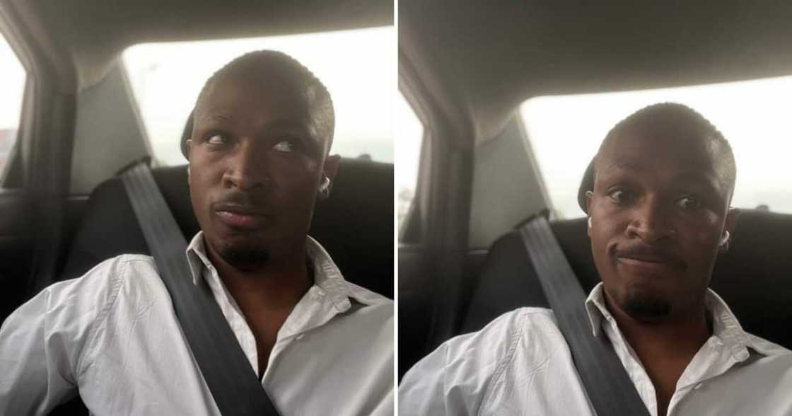 Mzansi man in a speeding cab Mzansi man in a speeding cab