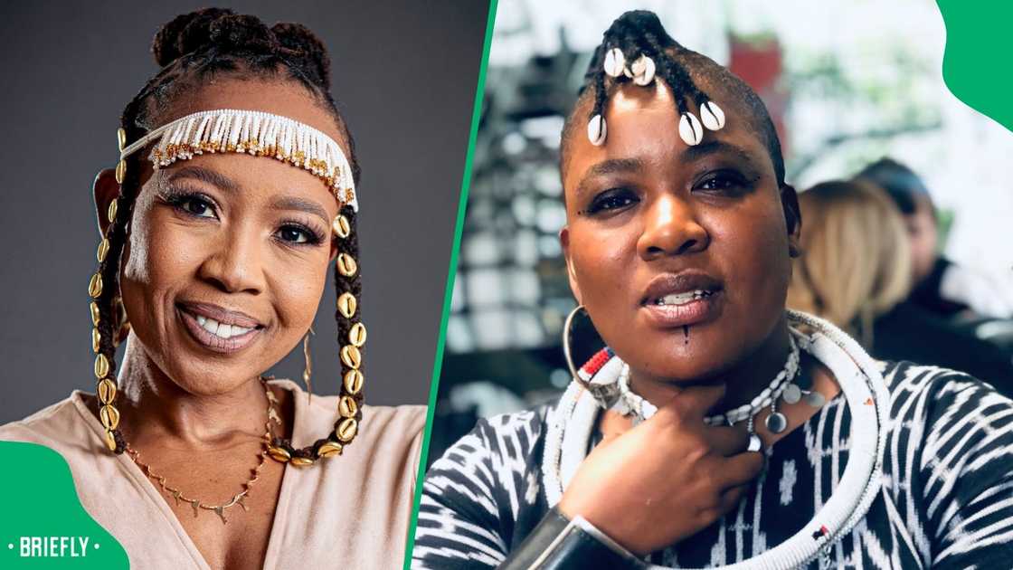 Ntsiki Mazwai showed love to her sister, Thandiswa