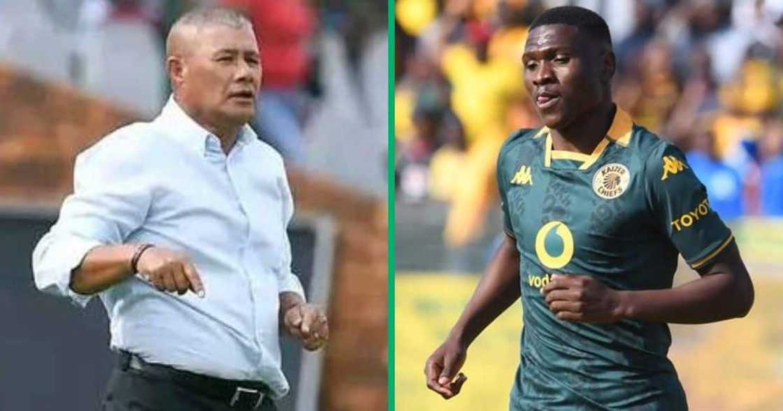 Thatayaone Ditlhokwe is back in Cavin Johnson's KAizer Chiefs side after a long-term injury. Thatayaone Ditlhokwe is back in Cavin Johnson's KAizer Chiefs side after a long-term injury.