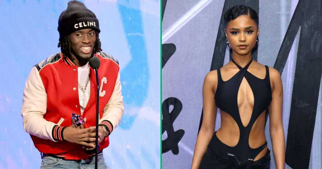 Tyla was a guest on Kai Cenat's show Tyla was a guest on Kai Cenat's show