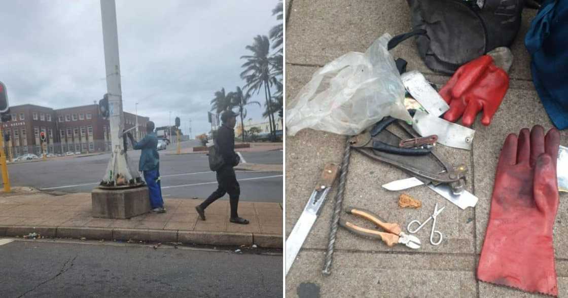 Two men arrested for cable theft Two men arrested for cable theft