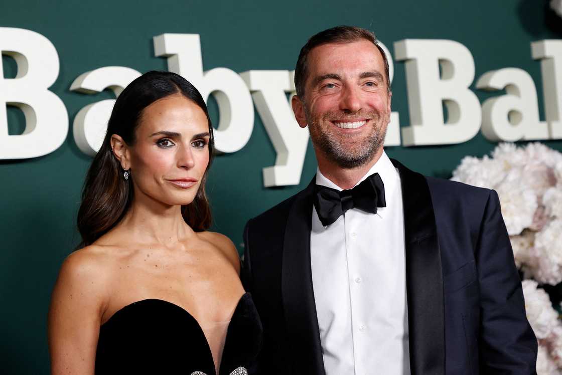 Jordana Brewster and Mason Morfit at the Baby2Baby Gala Jordana Brewster and Mason Morfit at the Baby2Baby Gala