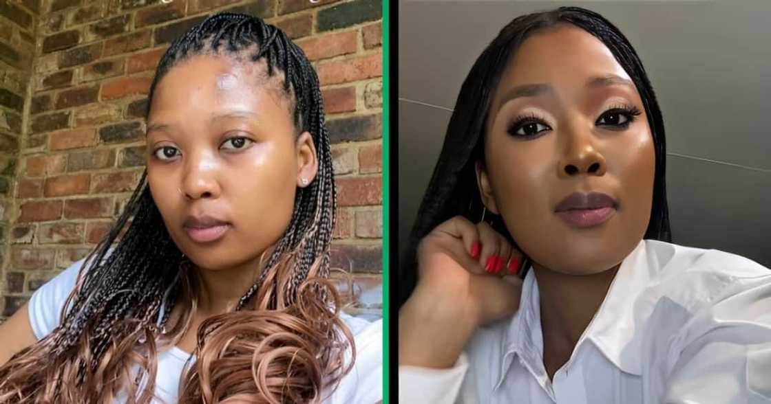A TikTok video shows a South African woman in Korea unpacking what she bought from Mzansi. A TikTok video shows a South African woman in Korea unpacking what she bought from Mzansi.
