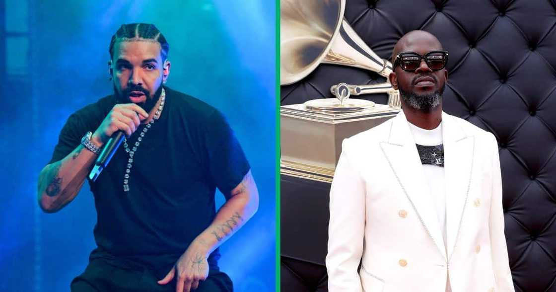 Drake showed love to DJ Black Coffee when he played his song 'Massive' at Madison Square Garden. Drake showed love to DJ Black Coffee when he played his song 'Massive' at Madison Square Garden.