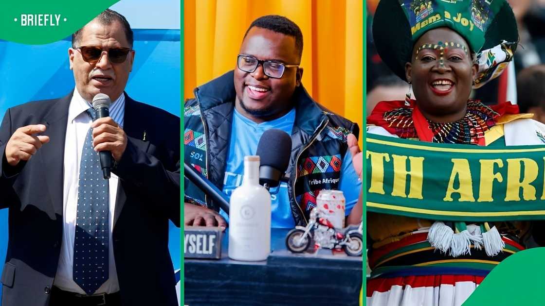 Sol Phenduka teased Mama Joy for supporting Danny Jordaan. Sol Phenduka teased Mama Joy for supporting Danny Jordaan.