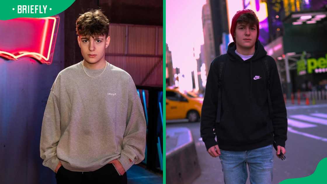 Clix posed for a picture Clix posed for a picture