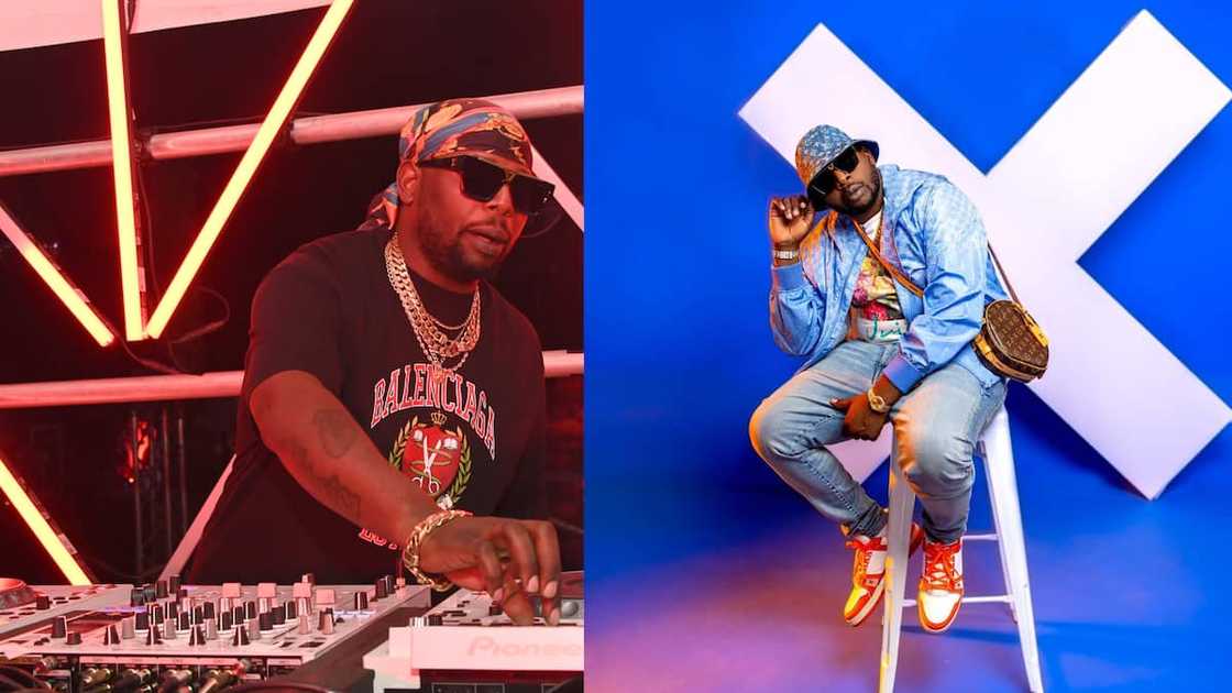 DJ Maphorisa deejaying at an event DJ Maphorisa deejaying at an event