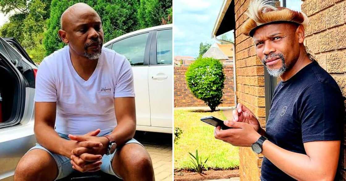 Grateful man with amazing father Grateful man with amazing father