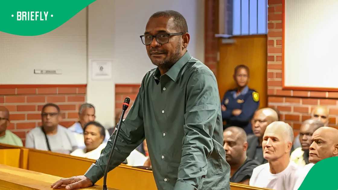 National Coloured Congress president Fadiel Adams appeared before the Pinetown Magistrates Court