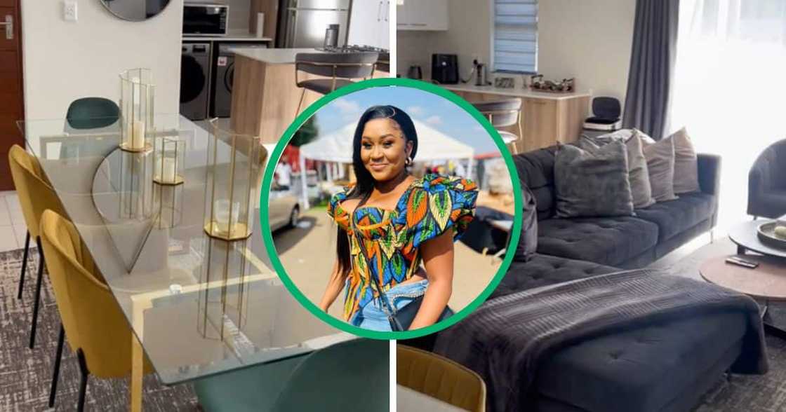 Young woman trends for interior design skills Young woman trends for interior design skills