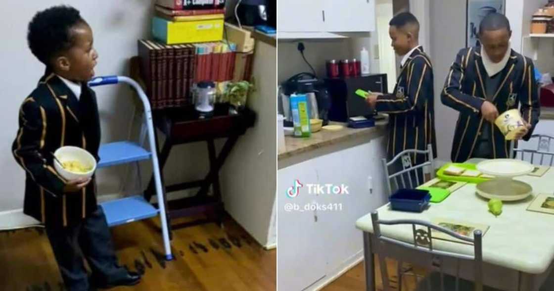 Queen's College Boys' school brothers do a chant on TikTok Queen's College Boys' school brothers do a chant on TikTok
