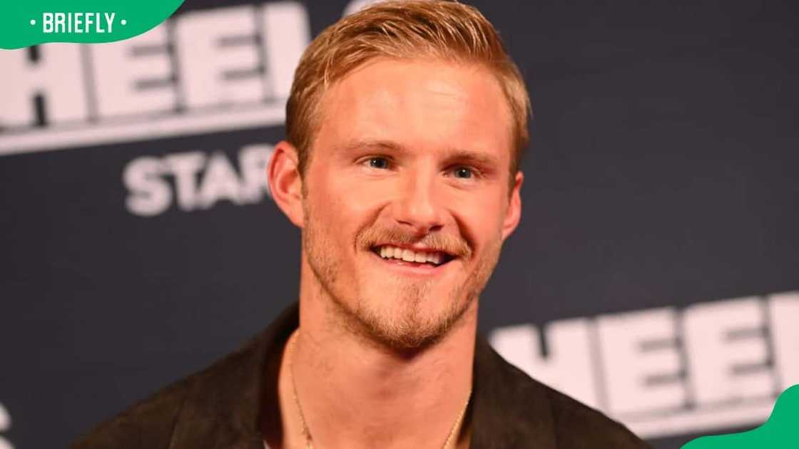 Alexander Ludwig attending the Heels season finale screening