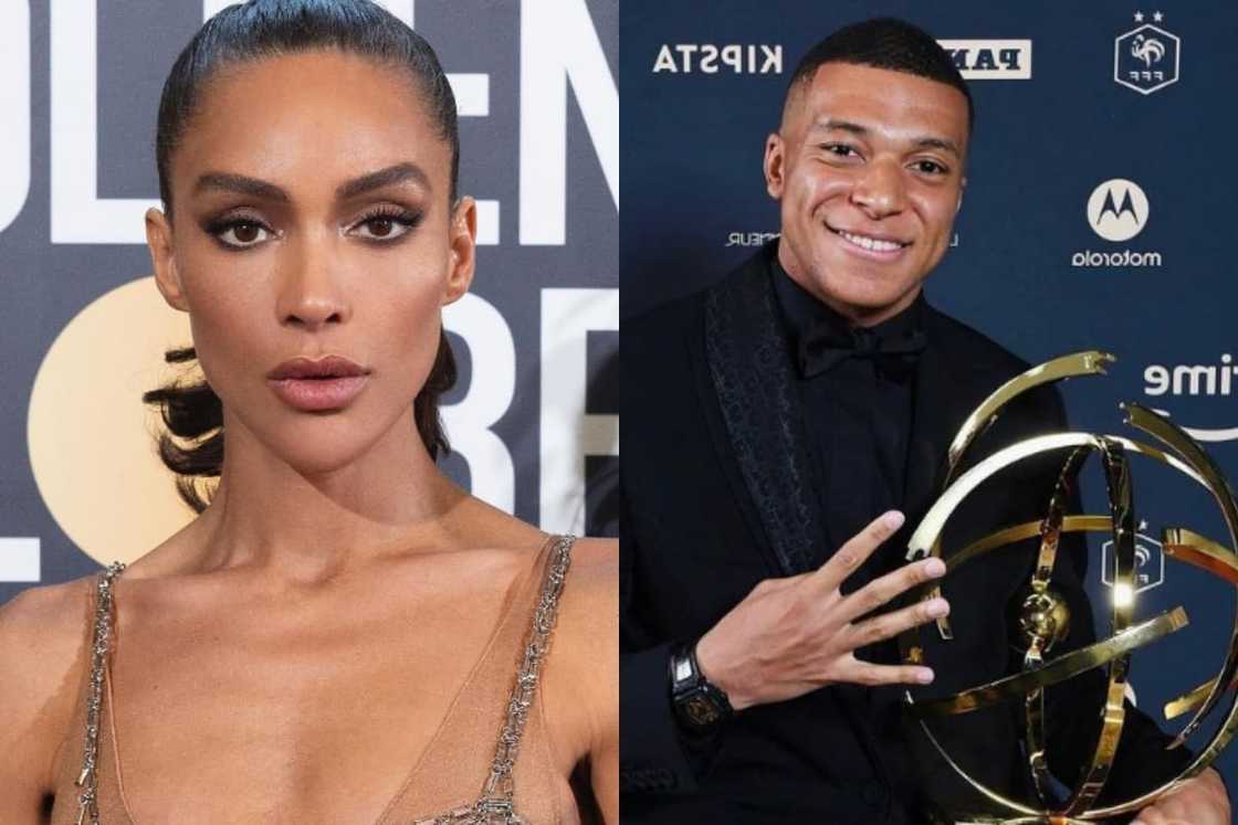 Kylian Mbappe's alleged girlfriend Ines Rau Kylian Mbappe's alleged girlfriend Ines Rau