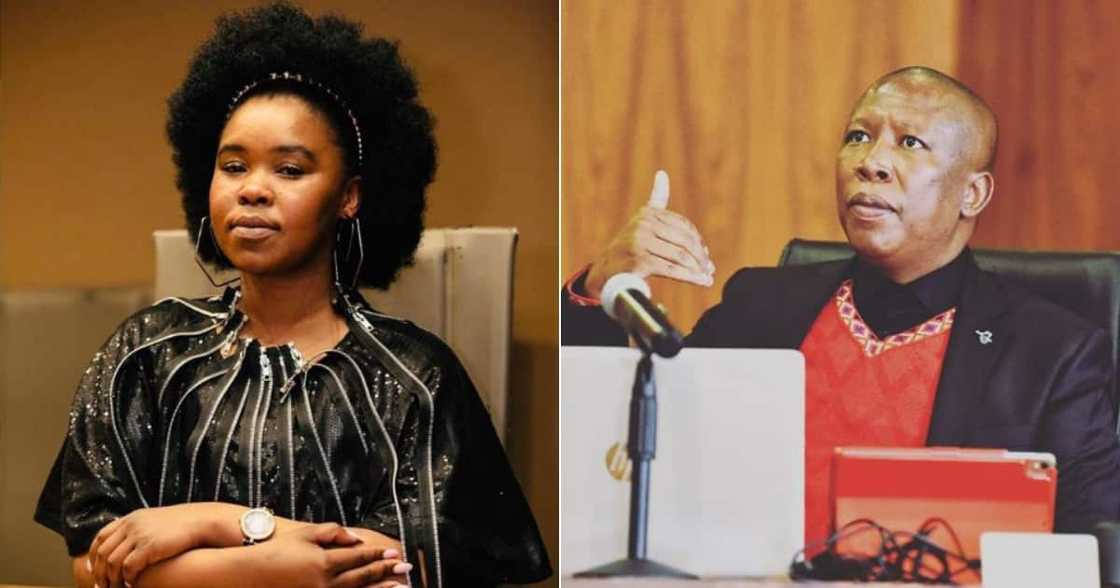 Zahara, EFF, Perform, Manifesto Launch, 2021, Julius Malema, Special Song Zahara, EFF, Perform, Manifesto Launch, 2021, Julius Malema, Special Song