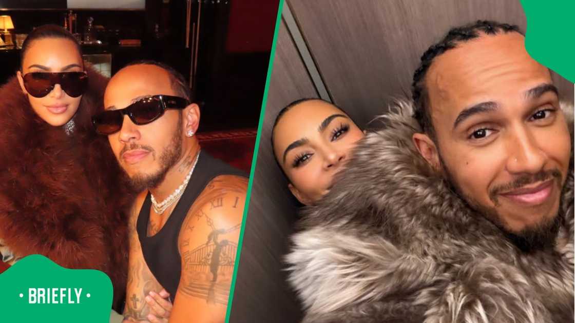 Kim Kardashian shares pet Name for boyfriend Lewis Hamilton.