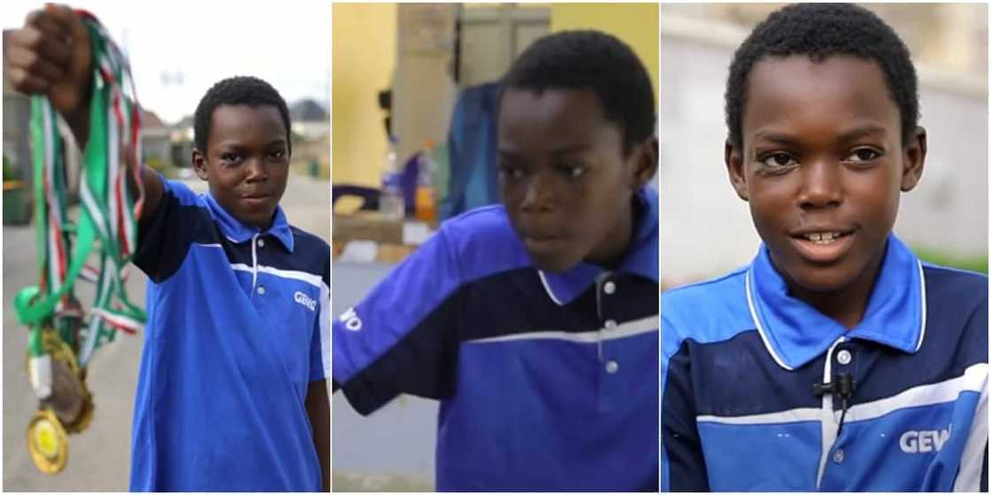 Musa Mustapha, Nigerian, Boy, World, Table tennis, Player, Champion, Soccer, Skating