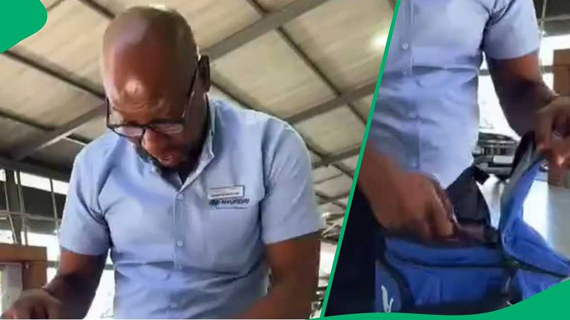 Man chuffed by wife's packed lunch Man chuffed by wife's packed lunch