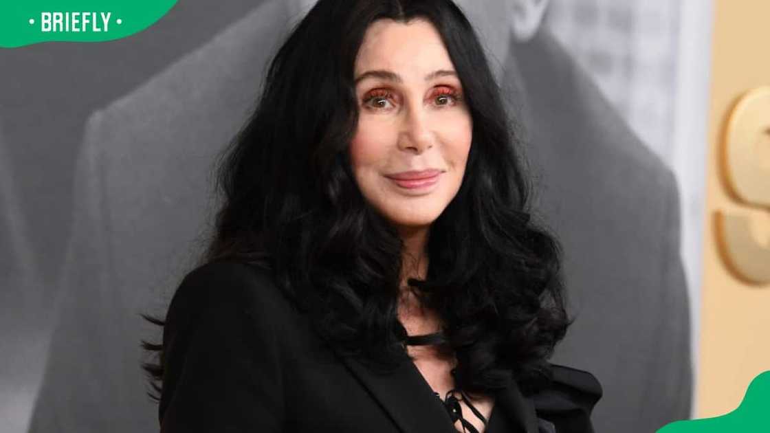 Cher during Sidney's premiere at the Academy Museum of Motion Pictures in 2022